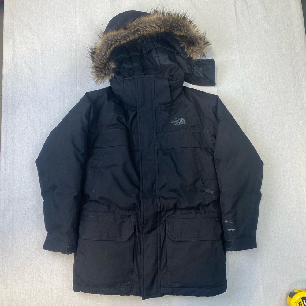 The North Face Black Insulated Boys' Jacket with Hood